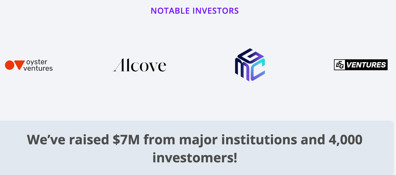 notable investments 